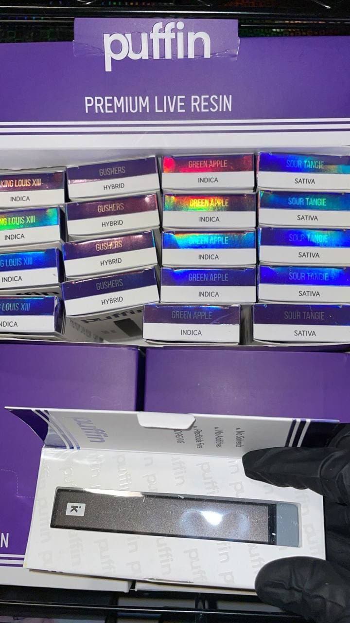 puffin live resin, puffin premium live resin, premium live resin puffin,