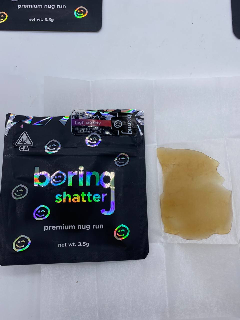 boring slabs shatter